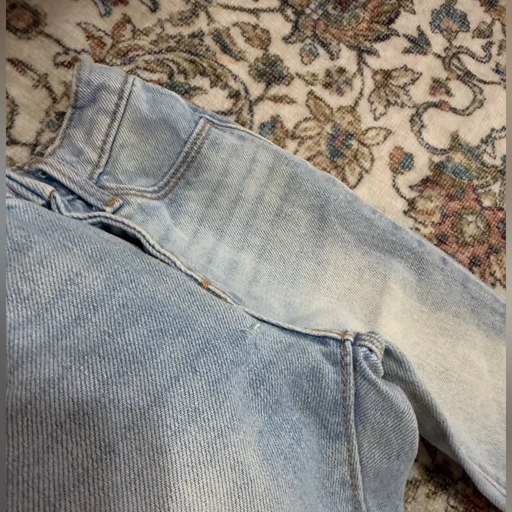 Old Navy Toddler Boy Light Wash Denim Jeans 12-18 Months Elasticized Back